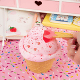 Kawaii Slime: Strawberry Scented Ice Cream Pint Slime