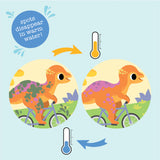 Tiger Tribe - Bath Book: Messy Dinosaurs