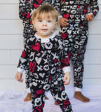 Burt's Bees Organic Baby One-Piece Sleep & Play XO Doodles