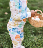 Burt's Bees Organic Baby One-Piece Sleeper Easter Friends