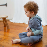 Burt's Bees Organic Color Blocked Sweatshirt & Pants Set