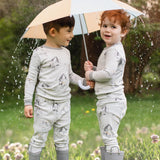 Burt's Bees Organic Baby One-Piece Sleeper Silly Seagulls