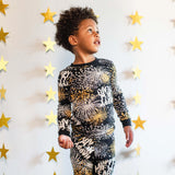 Burt's Bees Organic Two-Piece Pajamas Happy New Year