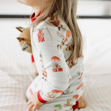 Burt's Bees Organic Baby One-Piece Sleeper Santa in the Sky