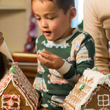 Burt's Bees Organic Two-Piece Pajamas Gingerbread Houses