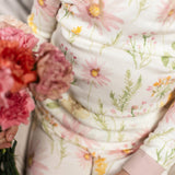 Burt's Bees Organic Baby One-Piece Sleeper Wild Floral