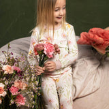 Burt's Bees Organic Two-Piece Pajamas Wild Floral