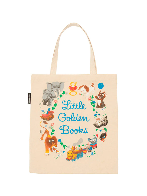 Out of Print Readers Tote Bag: Little Golden Books