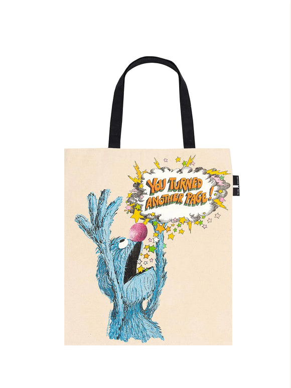 Out of Print Readers Tote Bag: Monster At the End of This Book