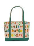 Out of Print Readers Large Zipper Tote Bag: Very Hungry Caterpillar