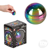 Toy Network Rainbow Gyroscope Sphere 1.5"