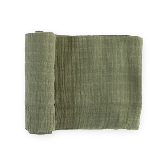 Little Unicorn® Cotton Muslin Swaddle Blanket: Fern