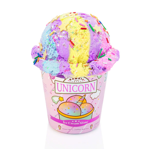 Kawaii Slime: Unicorn Scented Ice Cream Pint Slime