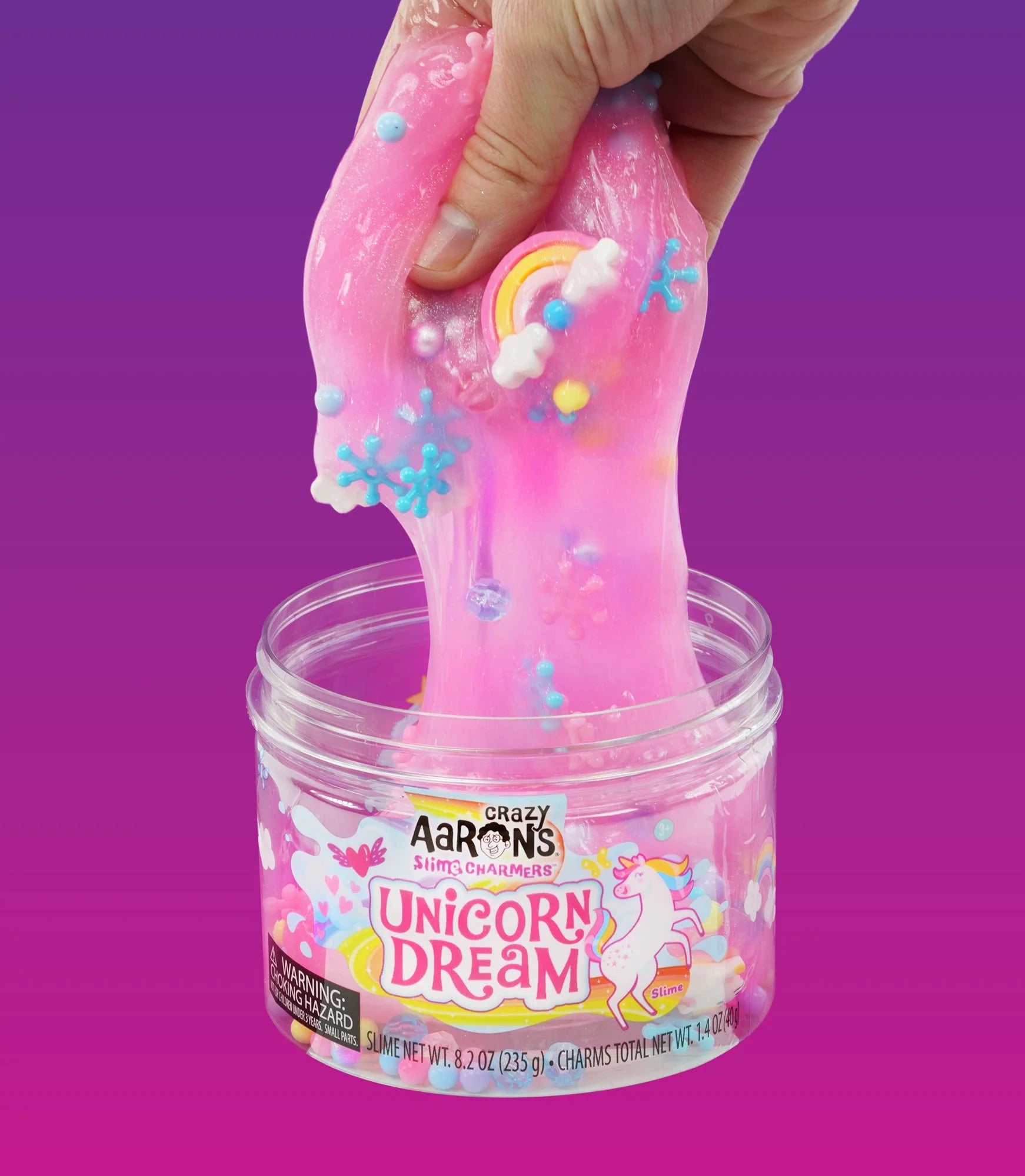 ジュン dream ユニバ ラキドロ Crazy Aaron's® Slime Charmers™: Unicorn Dream – Growing Tree Toys