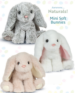 Douglas Mini Bunny Natural Colors Assortment 6"