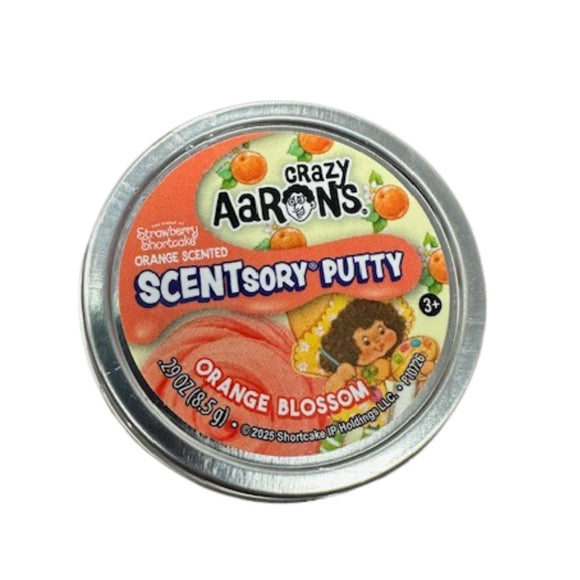 Crazy Aaron's® Thinking Putty® SCENTsory™ Mini Tin - Strawberry Shortcake: Orange Blossom