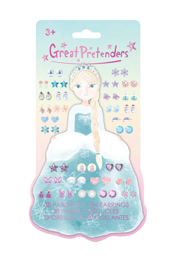 Great Pretenders Frosty Sister Sticker Earrings