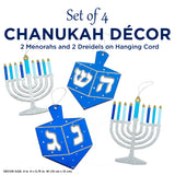 Rite Lite, Ltd - Chanukah Decor With Glitter And Foil