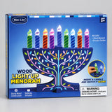 Rite Lite, Ltd - My Play Wood Light Up Menorah w/ Acrylic Candles