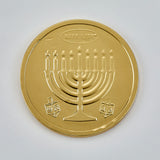 Rite Lite, Ltd - Milk Chocolate Chanukah Gelt Large Medallion (includes 1)