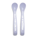 Bella Tunno Wonder Spoons: Eat Up + Hello Food Spoon Set