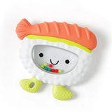 Itzy Ritzy Sweetie Shake Plus™ - Teething + Rattle Toy - Sushi