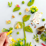 Earth Grown KidDough: Bagged Sensory Kit - Backyard Bug Seek 'n Find