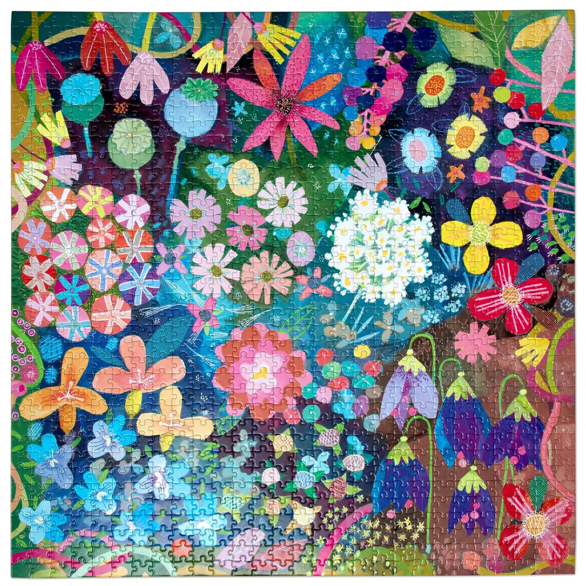 eeBoo 1000 Piece Puzzle Seeds & Flowers – Growing Tree Toys