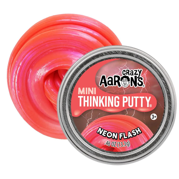 Crazy Aaron's® Thinking Putty® Mini - Neon Flash