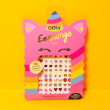 Omy Sticky Earrings - Unicorn
