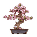 Hands Craft Wooden Bloom Craft: Sakura Bonsai