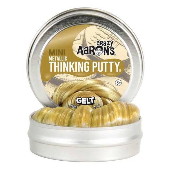 Crazy Aaron's® Thinking Putty® Mini - Gelt