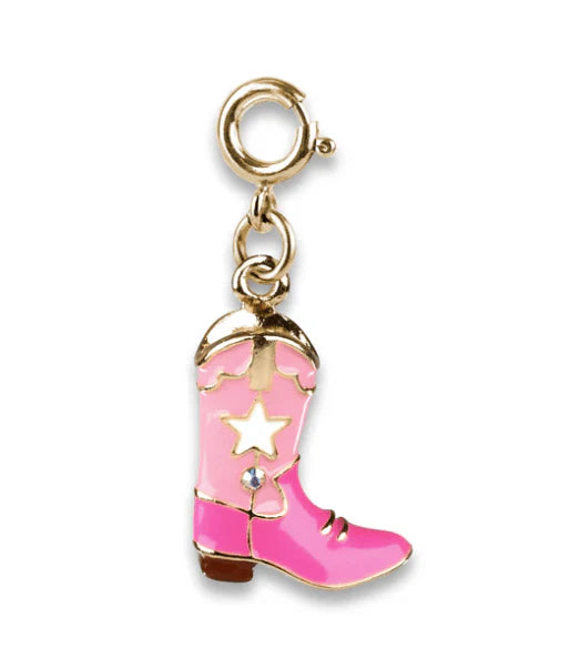 Charm It Gold Cowboy Boot Charm