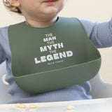 Bella Tunno Wonder Bib: Man Myth Legend