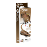 EUGY Cardboard Model Kit: Capybara