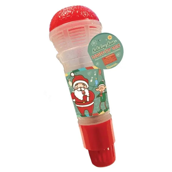 Toysmith Holiday Cheer Light Up Mic