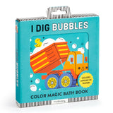 Mudpuppy Color Magic Bath Book - I Dig Bubbles!