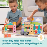 Melissa & Doug® Blockables™ Town Play Set