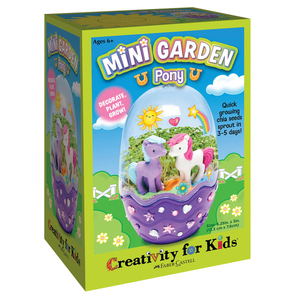 Creativity for Kids: Mini Garden - Pony – Growing Tree Toys Creativity for Kids: Mini Garden - Pony – Growing Tree Toys