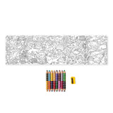 eeBoo Biggie Under the Sea Pencils with Fold-Out Mini Mural