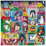 eeBoo 1000 Piece Puzzle Christmas Cats