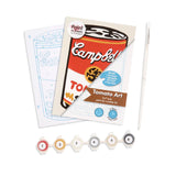 Paint the Town By Number™ 5" x 7" - Warhol Tomato Soup Can