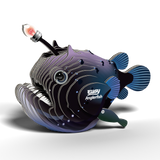 EUGY Cardboard Model Kit: Anglerfish