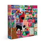 eeBoo 1000 Piece Puzzle Pets in the Kitchen