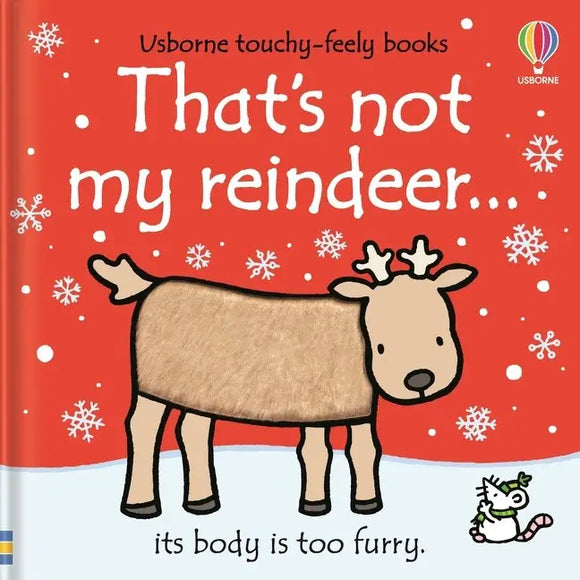 Usborne Touchy-Feely Books: That's Not My Reindeer