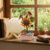Hands Craft Wooden Bloom Craft: Sunflower Bloom Kit