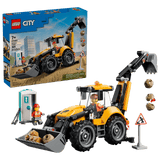 LEGO® City Yellow Backhoe Loader 60480