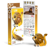 EUGY Cardboard Model Kit: Lion
