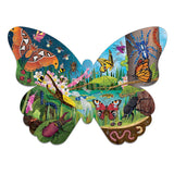 Mudpuppy 300 Piece Shaped Scene Puzzle - Bugs & Butterflies