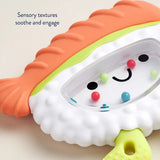 Itzy Ritzy Sweetie Shake Plus™ - Teething + Rattle Toy - Sushi